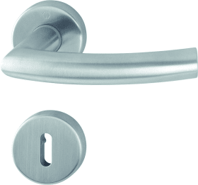 Hoppe Drückergarnitur Trondheim E1430Z/42KV/42KVS, Edelstahl