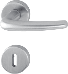 Hoppe Drückergarnitur Denver E1310Z/42KV/42KVS, Edelstahl