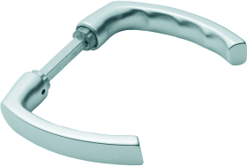 Hoppe Drückerpaar LUXEMBOURG 199, Aluminium