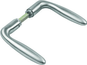 HOPPE Drückerpaar Verona E1800Z, 8mm, TS 35-45,edelstahl matt