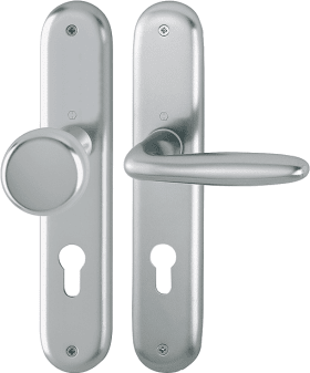 Hoppe Long Plate Verona 53/273P/1510, Aluminium