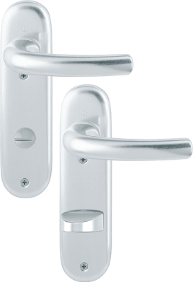 HOPPE Drückergarnitur Tôkyô 1710/273KP, KS,WC/S78/8 (8),F1,TS 37-42,o. No.