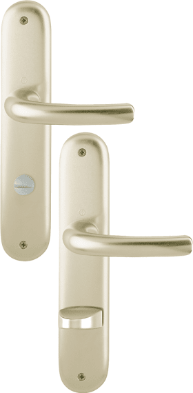 Hoppe Drückergarnitur Tokyo 1710/273P, Aluminium