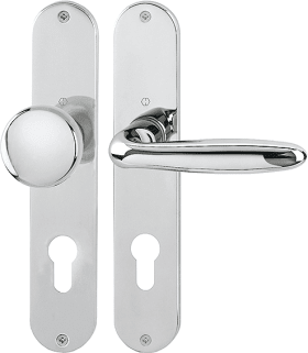 Hoppe Wechselgarnitur Verona M90/302/151, Messing