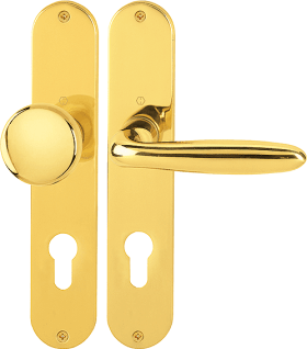 Hoppe Wechselgarnitur Verona M90/302/151, Messing