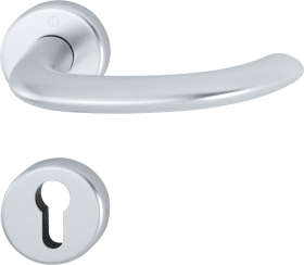 Hoppe Drückergarnitur Marseille 1138/42KV/42KVS, Aluminium