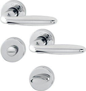 Hoppe Drückergarnitur Verona M151/42KV/42KVS, Messing