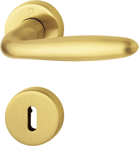 Hoppe Drückergarnitur Verona M151/42KV/42KVS, Messing