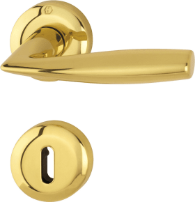 Hoppe Drückergarnitur Vitoria M1515/23KV/23KVS, Messing