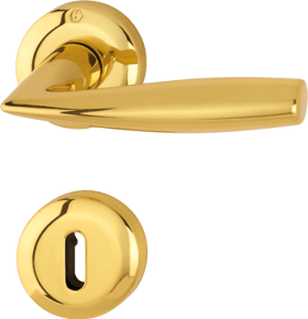 Hoppe Drückergarnitur Vitoria M1515/23KV/23KVS, Messing