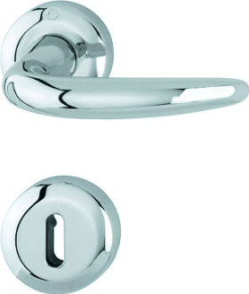 Hoppe Drückergarnitur Atlanta M1530/23KV/23KVS, Messing