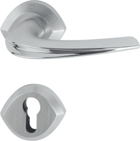 HOPPE Drückergarnitur Monte Carlo M1550/25KV/25KVS,PZ,8,F46-R,TS 37-42