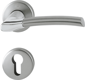 Hoppe Drückergarnitur Bergen M1602/19KV/19KVS, Messing