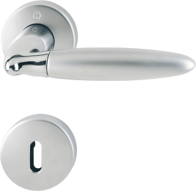 Hoppe Drückergarnitur Athinai M156/19KV/19KVS, Messing