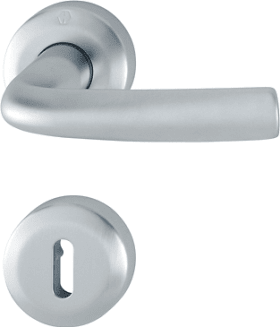 HOPPE Drückergarnitur Cannes M1545/23KV/23KVS,BB,8,F41-R,TS 37-42