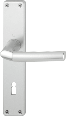 Hoppe Drückergarnitur Birmingham 1117/202SP, Aluminium