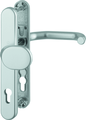 Hoppe Schutz-Wechselgarnitur 86G/3358/3357N/138GF, Aluminium