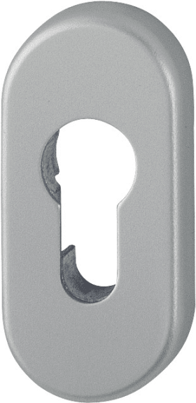 HOPPE Schlüsselrosette 55S,oval o. No.,PZ, 8mm,F9-2