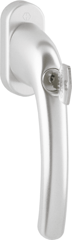 HOPPE Fenstergriff 0710S/U26 100NM,abschl.,ov.,7/40,F1