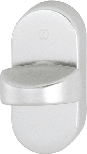 HOPPE Riegelolive OL92/55S,40mm,oval,naturfarben elox.