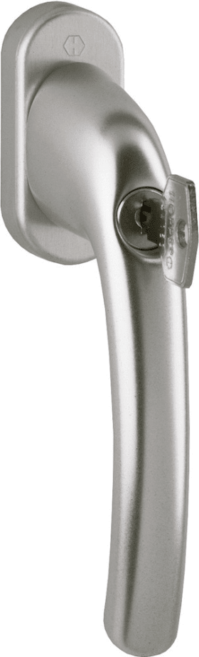 HOPPE Fenstergriff 0710S/U26 100NM,abschl.,ov.,7/35,F9,ohne Schrauben
