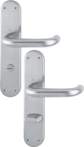 Hoppe Drückergarnitur Paris E138Z/3334, Edelstahl