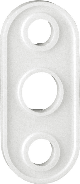 HOPPE DK-Distanzplatte, für Fenstergriff, verd.ver., Kunststoff, alusilber unbehandelt