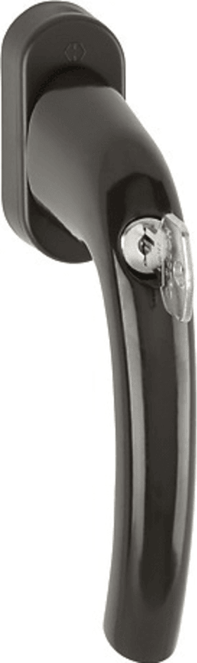 HOPPE Fenstergriff 0710S/U26 100NM,abschl.,ov.,7/32,F8707