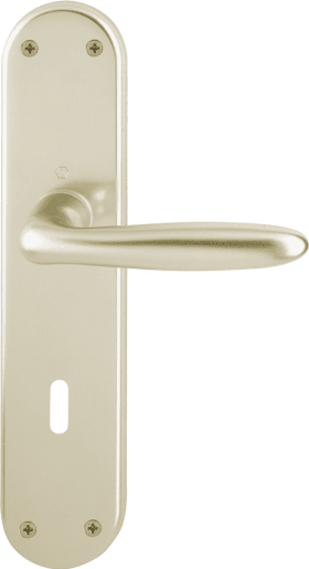 Hoppe Drückergarnitur Verona 1510/3334, Aluminium