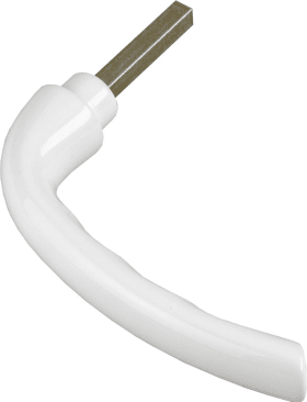 Hoppe Fenster-Steckgriff Tokyo SG070RH, Aluminium