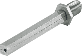 HOPPE Rollenwechselstift FDW, 8x100mm,TS 57-78 verzinkt