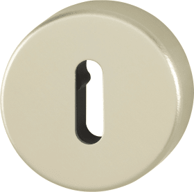 HOPPE Schlüsselrosettenpaar 42KVS,rund,BB, 9mm,TS 37-42,F2