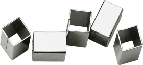 HOPPE Ausgleichshülse, 9/10mm, L 30mm, Stahl blank