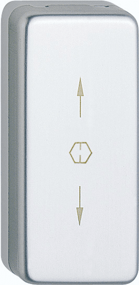 Hoppe Rosette U34SV , Aluminium