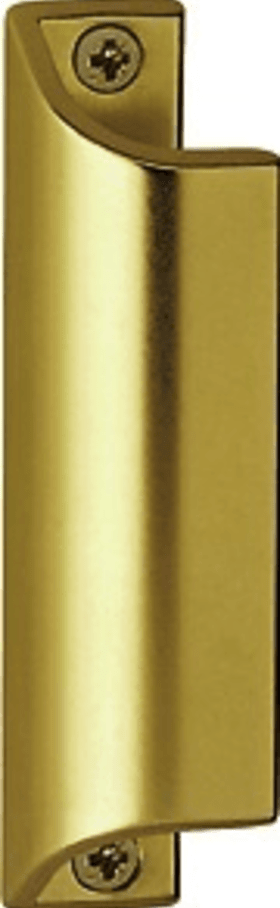 HOPPE Ziehgriff, ohne Steg, 90mm, 430, Aluminium, bronzefarbig eloxiert