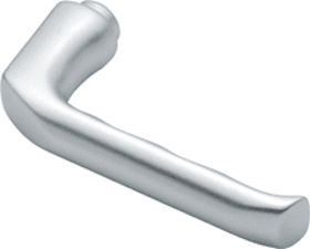 Hoppe Drückerpaar LONDON 113, Aluminium