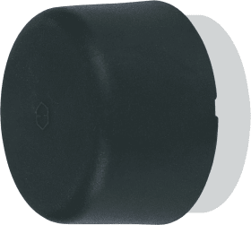 HOPPE Türstopper K487,Wandmontage,H 20mm,verkehrsweiß,beschichtet