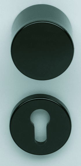 WE-DRÜCKERGRT. U-FORM WG 80.23/80 M.ROS. PZ GRAU MANHATTEN 67 (EINZELVERPACKUNG)