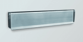 BRIEFEINWURF BE 3240 EDELSTAHL/SCHWARZ 