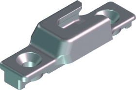 ROTO Sicherheitsschließstück T540, V.01, Zinkdruckguss