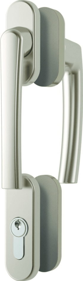 ROTO FTT-Griffgarnitur,  PZ,  RotoLine,  N 9, 7,  ALU titan