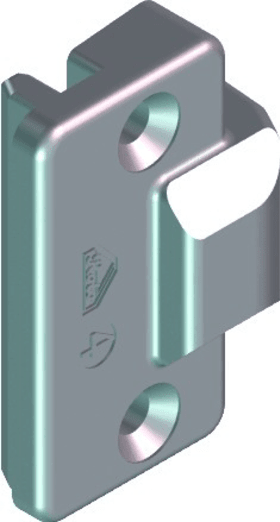 ROTO Drehkipp-Mittelschließer,  NT,  Nr.201,  DIN Links-Rechts,  Zinkdruckguss