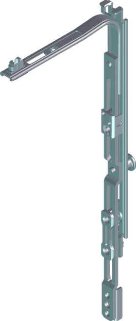 ROTO DK-Eckumlenkung,  Axer,  NT,  Stahl verzinkt