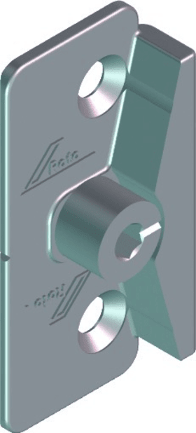 ROTO Drehkipp-Niveauschaltsperre,  NT,  Eurofalz 24,  Rahmenteil