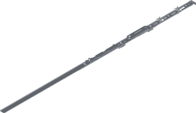 ROTO Drehkipp-Axerstulp, L 690, NT, ohne Schließzapfen, verzinkt