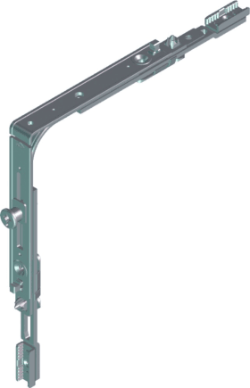 ROTO Eckumlenkung, V-zapfen, Stahl