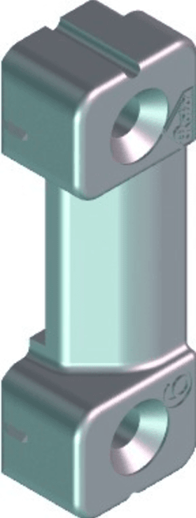 ROTO Mittelschließer NT Nr.256, Zinkdruckguss