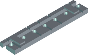ROTO DK-Unterleg.pl.,  für Zusatzteile,  NT,  Nr.207,  DIN Links-Rechts,  zum Anschrauben