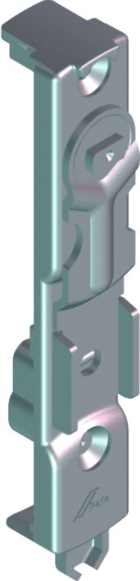 ROTO DK-Kantenriegel, NT, Euronut, Stahl verzinkt