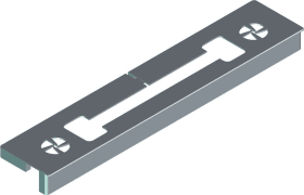 Roto Unterlage MVS PVC Profil Nr. 241 RAL7035 VE 100 Stück